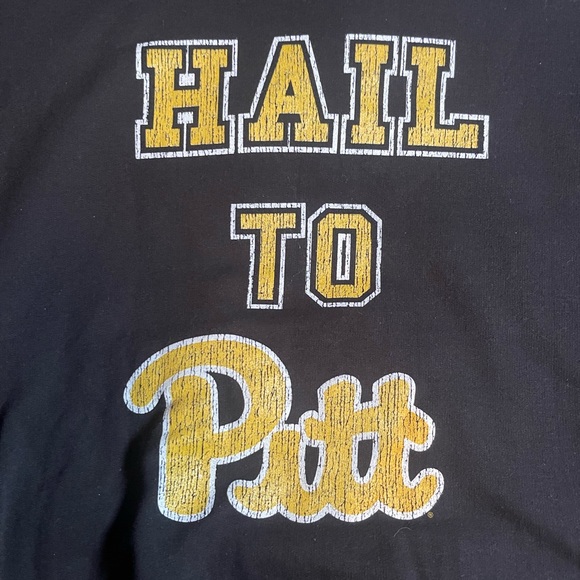 University of Pittsburg "Hail to Pitt" Crewneck Size 2XL - Picture 2 of 3
